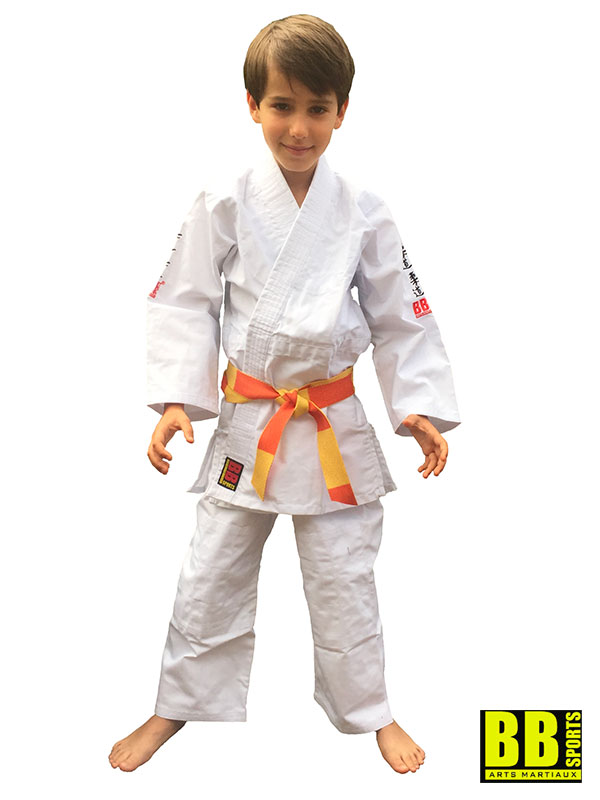Kimono de judo pour enfant boutique BBS