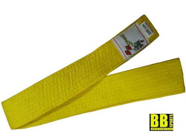 Ceinture de judo jaune