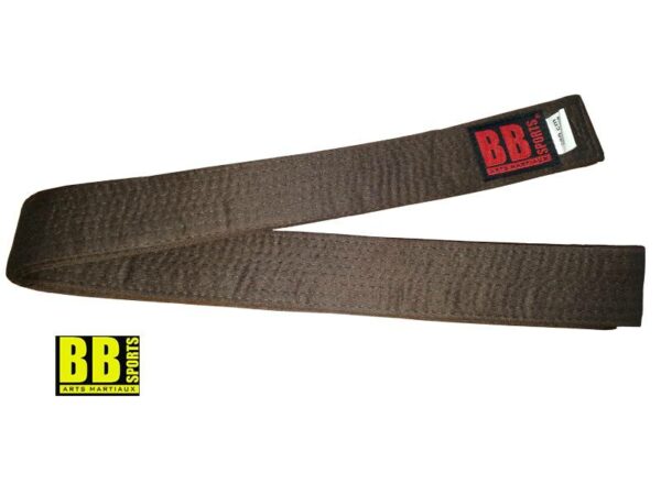 Ceinture de judo marron