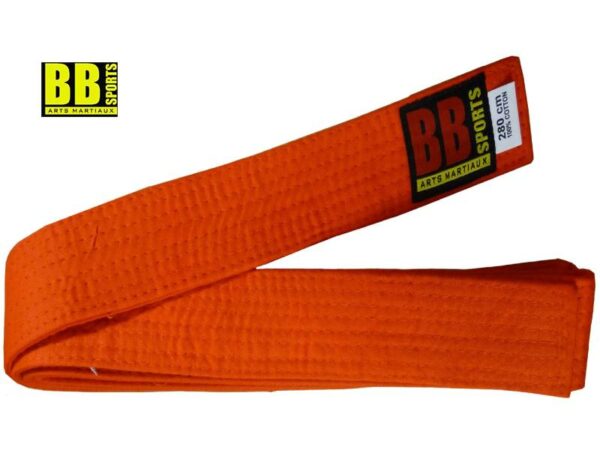 Ceinture de judo orange