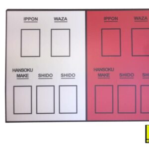 Tableau d'arbitrage de judo