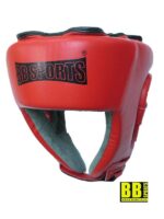 Casque de boxe anglaise rouge