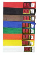 Ceinture de judo différentes couleurs