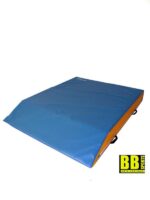 Matelas nage komi biseauté bleu