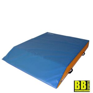 Matelas nage komi biseauté bleu