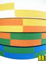 Rouleau de ceinture de karaté bicolore