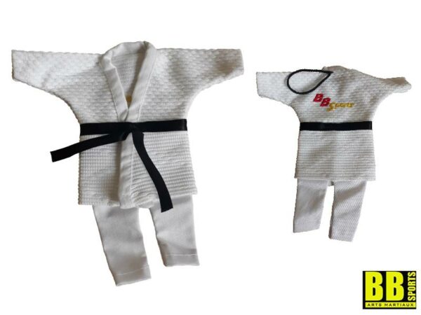 Mini kimono décoratif veste et pantalon recto-verso