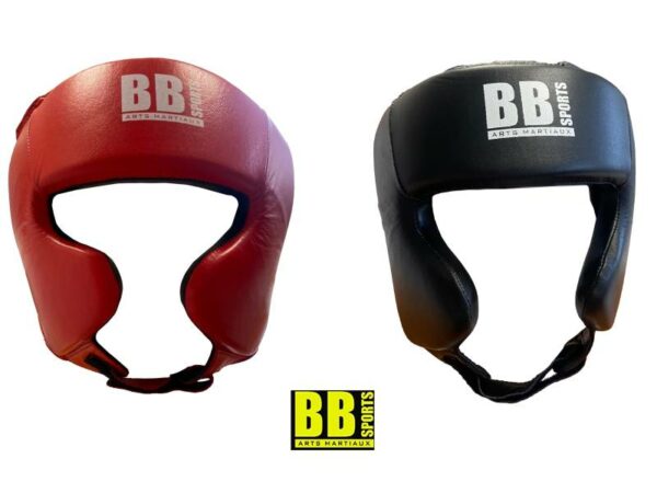 Casque multi boxes noir rouge