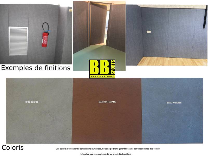 Installation de tatamis par Bernard Bodin (BB Sports)